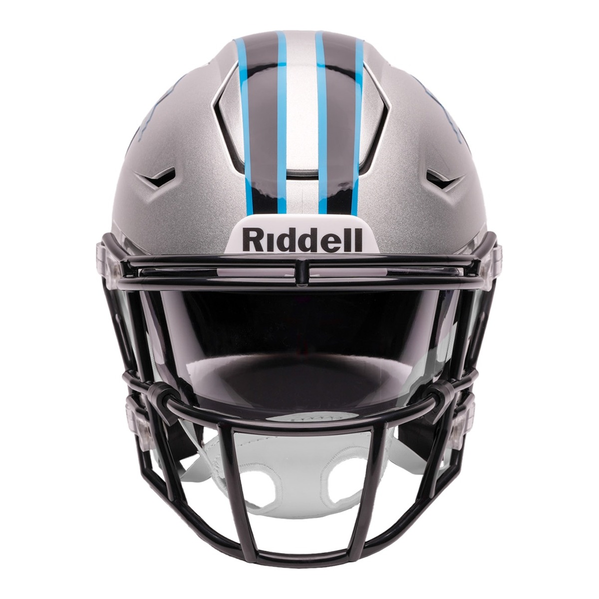 Carolina Panthers Black Riddell Mid-Size "Midi" SpeedFlex Helmet