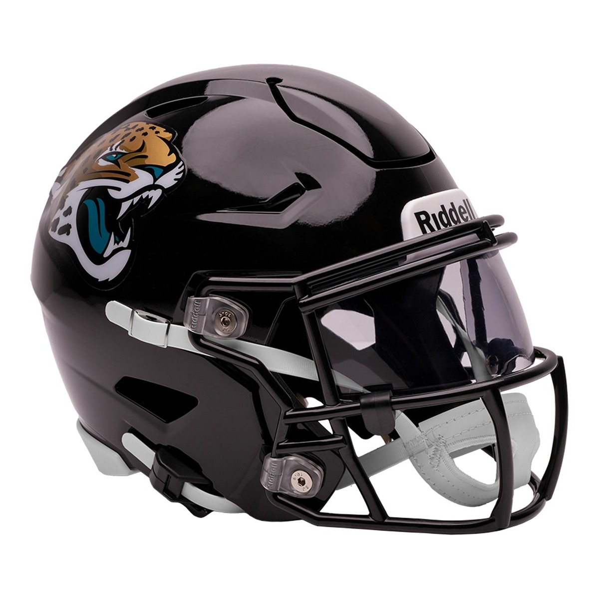 Jacksonville Jaguars Black Riddell Mid-Size "Midi" SpeedFlex Helmet