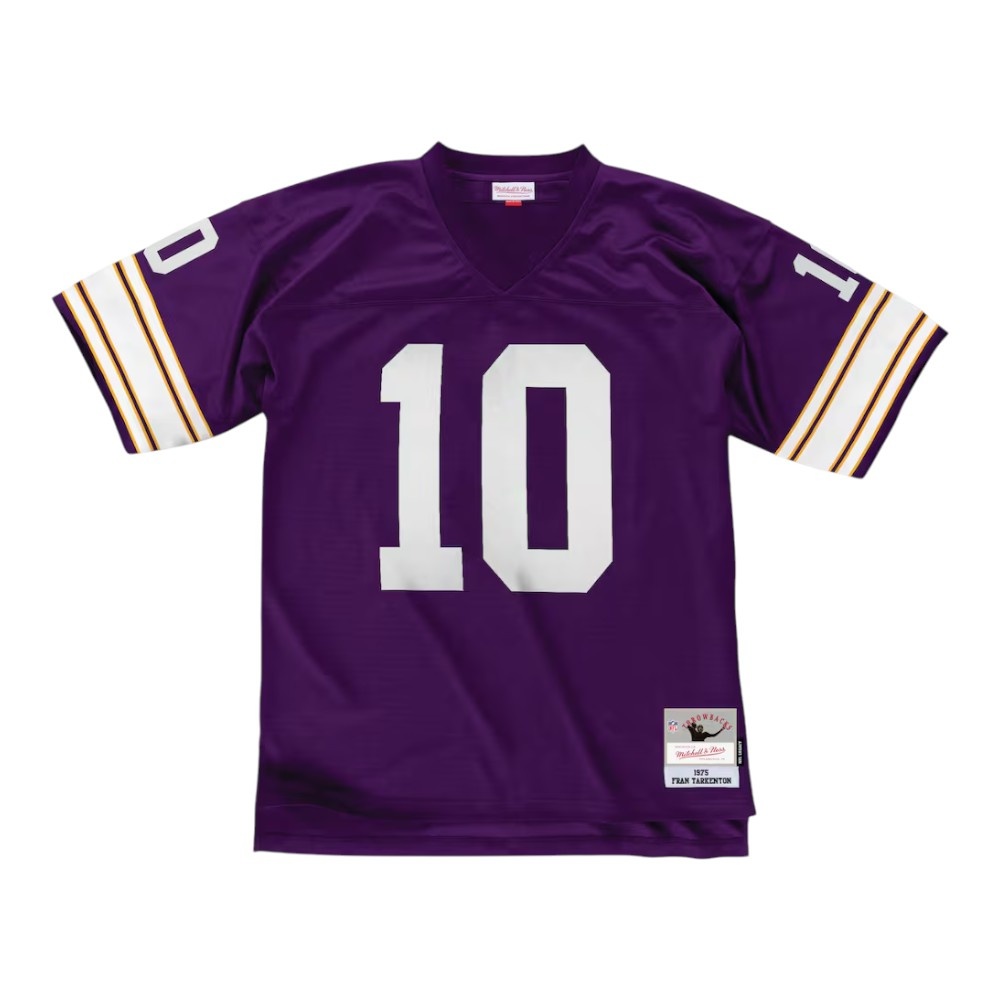 Minnesota Vikings Fran Tarkenton Purple 1975 Mitchell & Ness