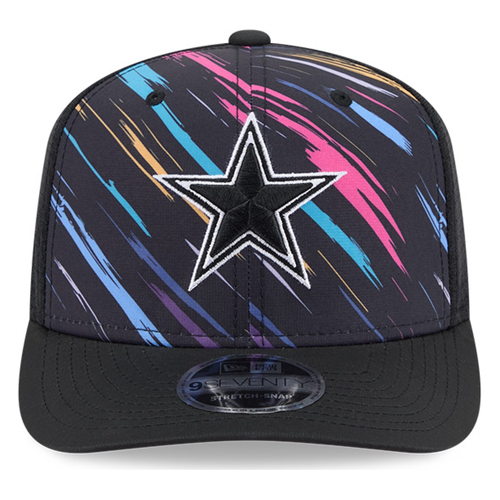 Dallas Cowboys Black 2026 Crucial Catch New Era 9SEVENTY Trucker Hat