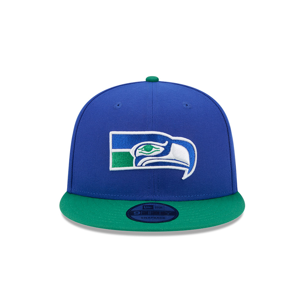 Seattle Seahawks Historic Navy New Era 9FIFTY Snapback Hat
