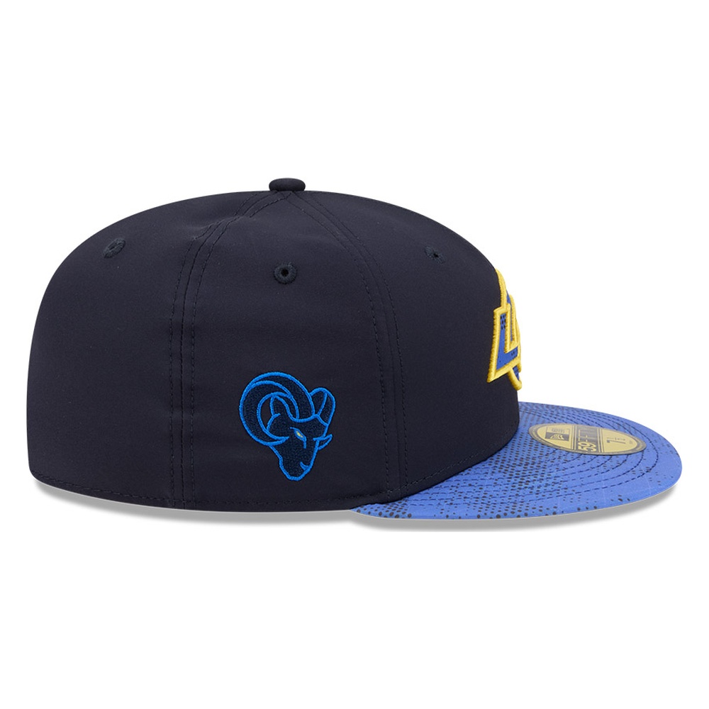Los Angeles Rams Black and Blue Rivalries New Era 59FIFTY Fitted Hat