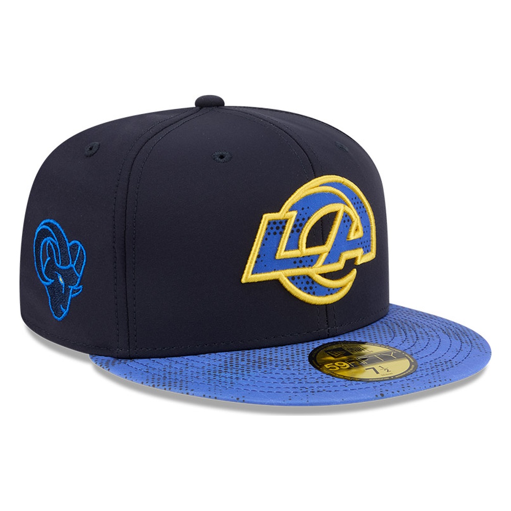 Los Angeles Rams Black and Blue Rivalries New Era 59FIFTY Fitted Hat
