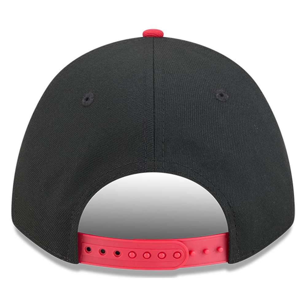 San Francisco 49ers Black and Red Rivalries New Era 9FORTY M-Crown Adjustable Snapback Hat
