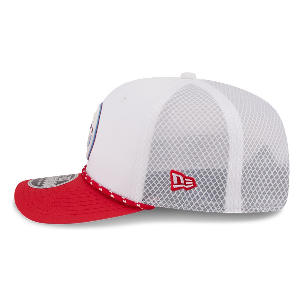 Houston Texans White 2026 NFL Rivalry New Era 9SEVENTY Adjustable Stretch-Snap Hat