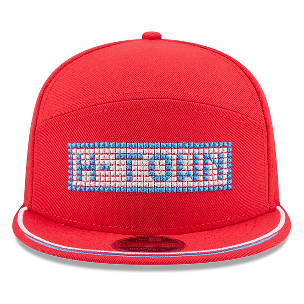 Houston Texans Red 2026 NFL Rivalry H-Town New Era 9FIFTY Split Panel Adjustable Hat