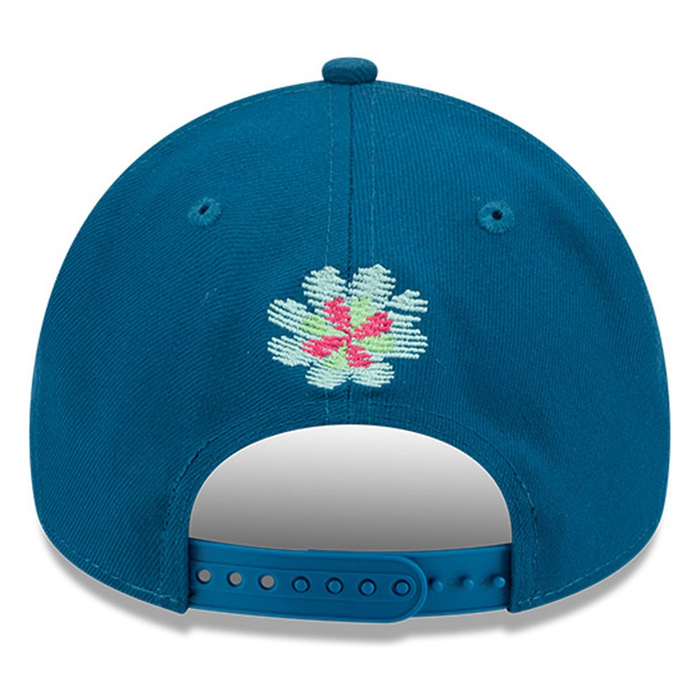 Los Angeles Dodgers Teal 2026 Day of the Dead New Era 9FORTY A-Frame Trucker Hat