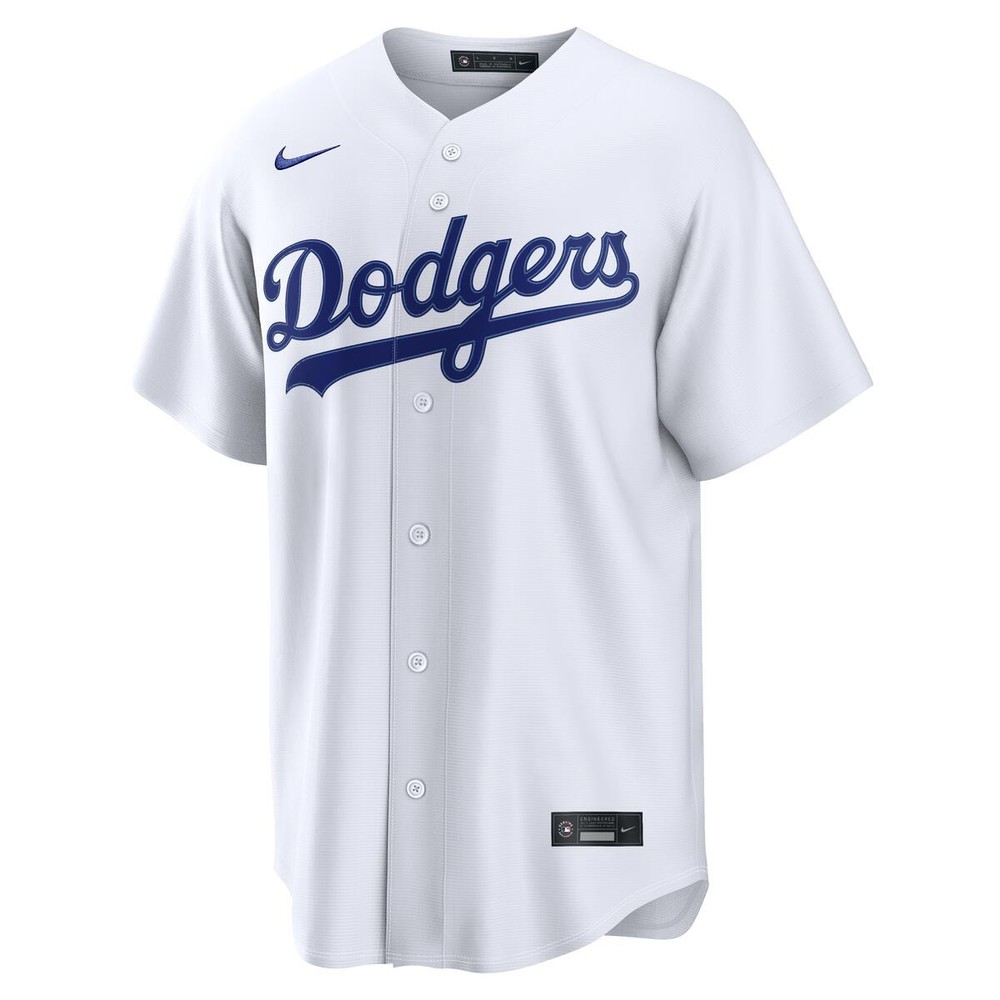 Los Angeles Dodgers Tarik Skubal White Home Nike Replica Jersey