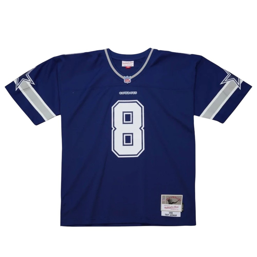 Dallas Cowboys Troy Aikman Navy 1996 Mitchell & Ness NFL Legacy Jersey