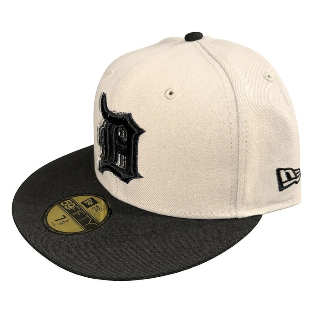 Detroit Tigers Cascading Logo Tiger Stadium Patch New Era 59FIFTY Fitted Hat
