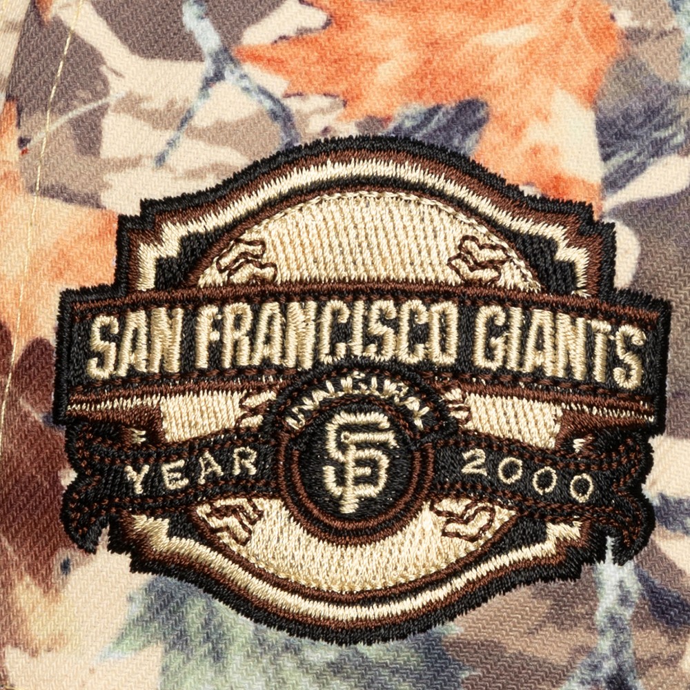 San Francisco Giants Camo Leaf 2000 Season Patch Mitchell & Ness Snapback Hat