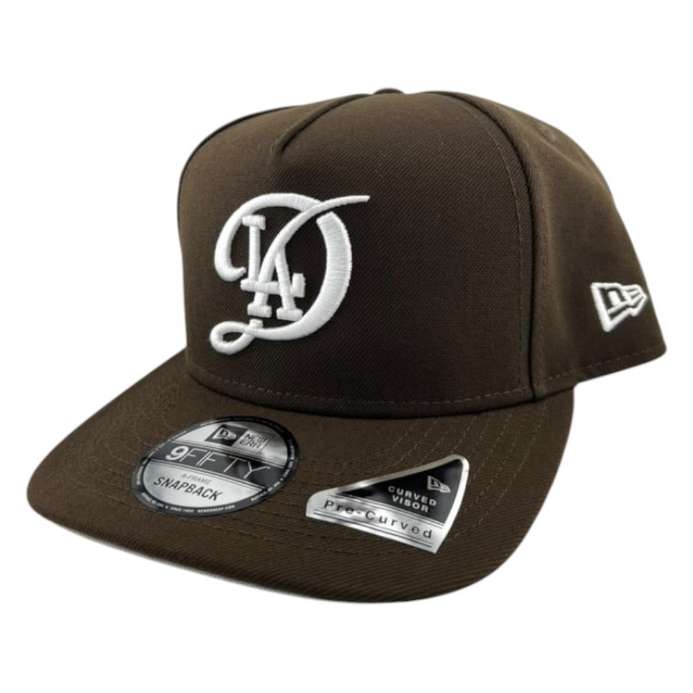 Los Angeles Dodgers Walnut City Connect New Era 9FIFTY A-Frame Hat