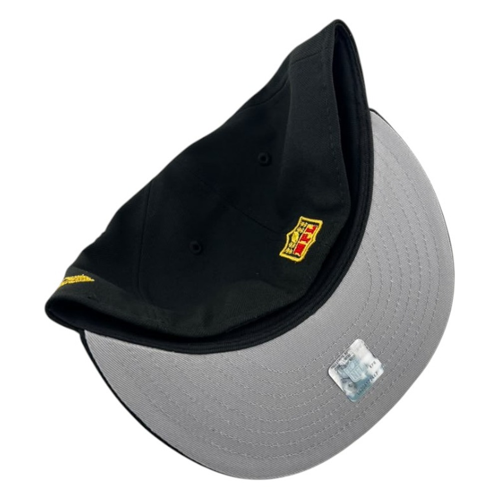 San Francisco 49ers Black Script 40th Anniversary New Era 59FIFTY Fitted Hat
