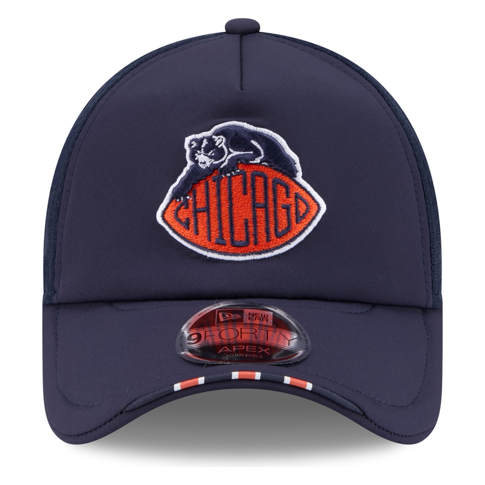 Chicago Bears Navy 2026 Rivalries Collection New Era 9FORTY Apex Adjustable Hat