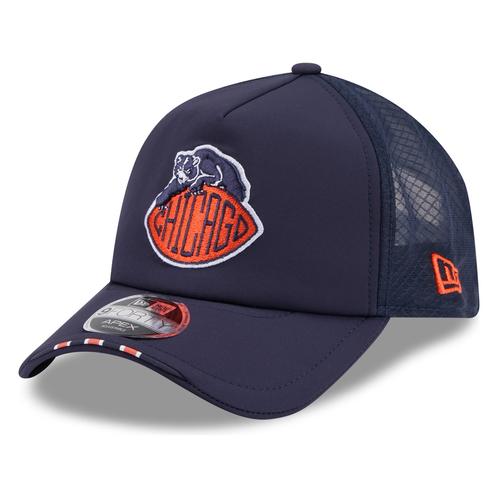 Chicago Bears Navy 2026 Rivalries Collection New Era 9FORTY Apex Adjustable Hat