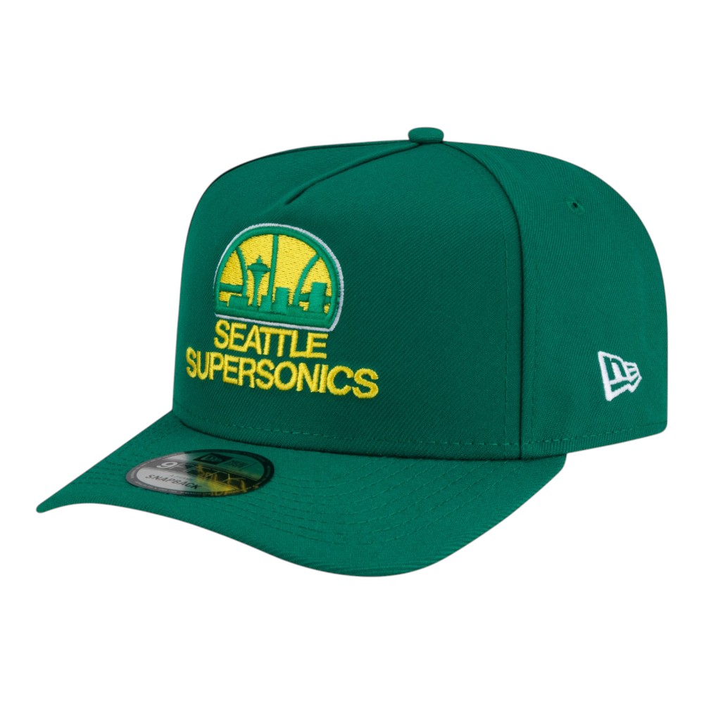 Seattle SuperSonics Green New Era 9FIFTY A-Frame Snapback Hat