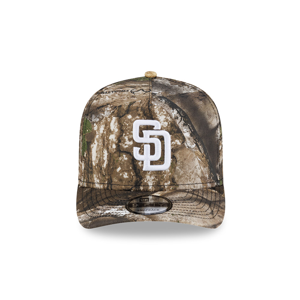 San Diego Padres Realtree Camo New Era 9FIFTY A-Frame Snapback Hat