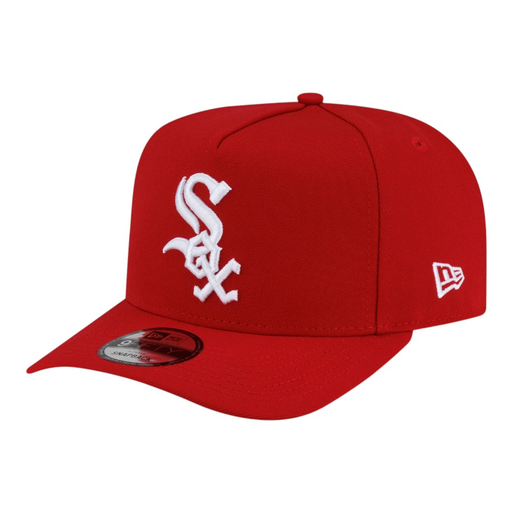 Chicago White Sox Scarlet Red New Era 9FIFTY A-Frame Snapback Hat