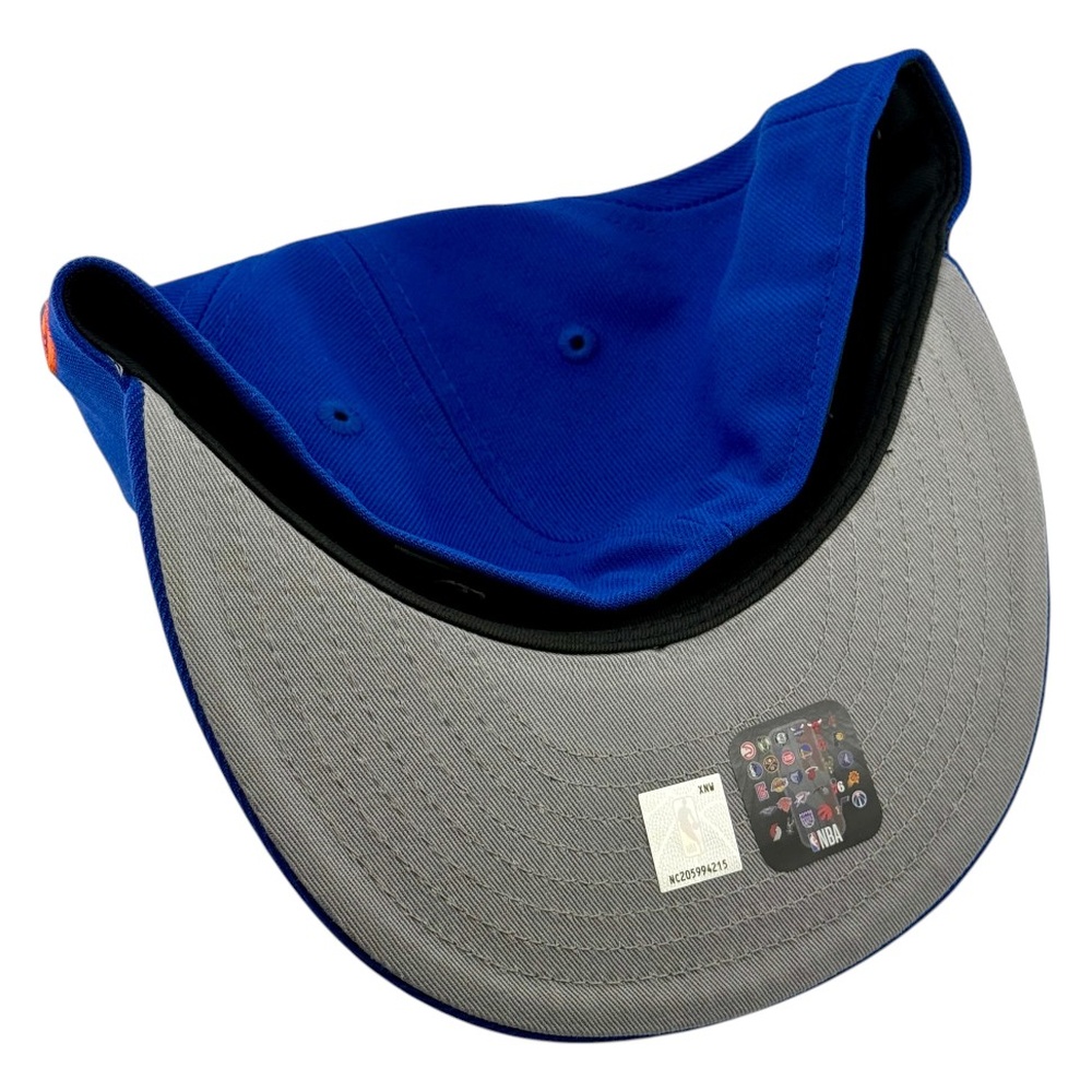 New York Knicks Royal Blue Statue of Liberty 2025-26 NBA Champs Patch Era 59FIFTY Fitted Hat