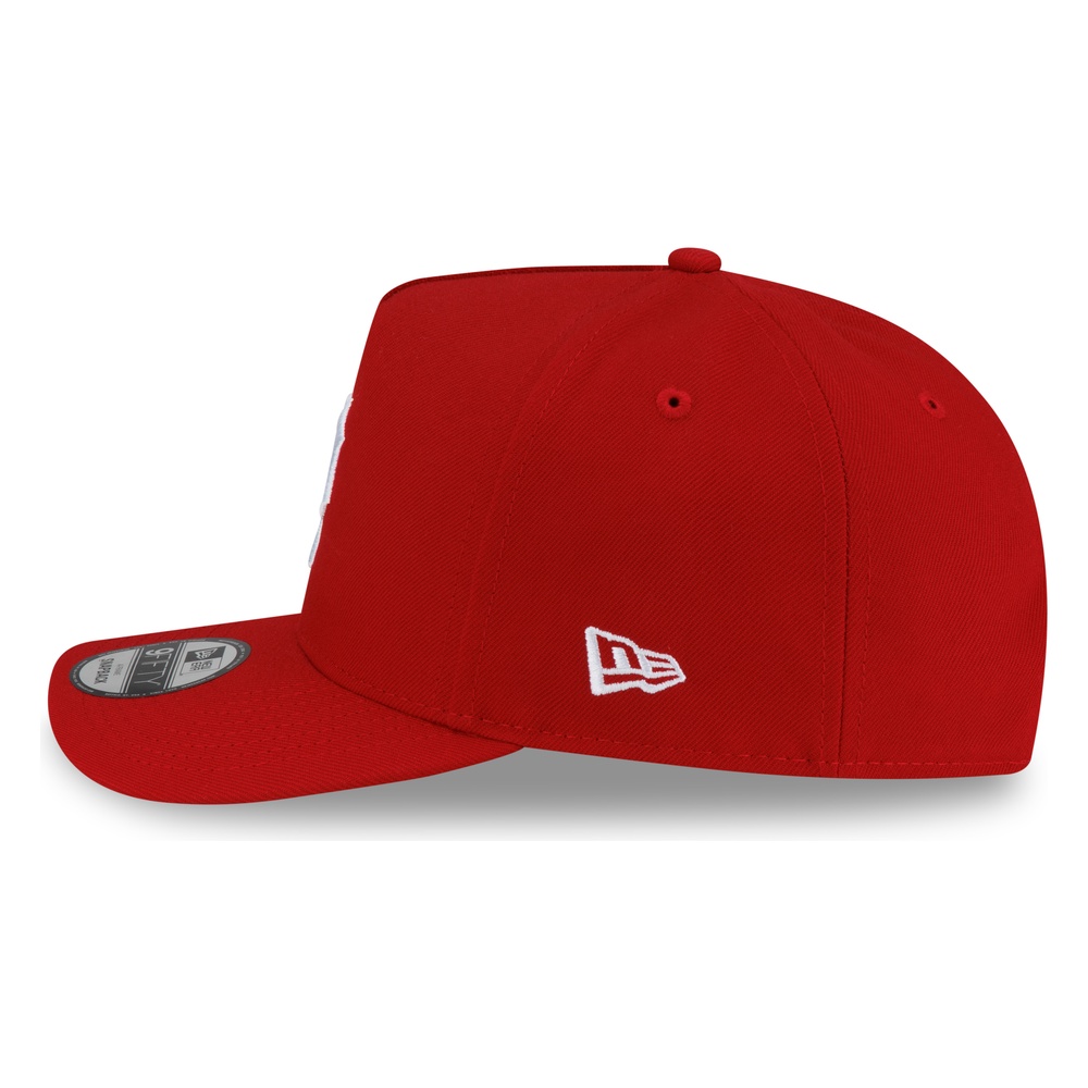 Pittsburgh Pirates Scarlet Red New Era 9FIFTY A-Frame Snapback Hat