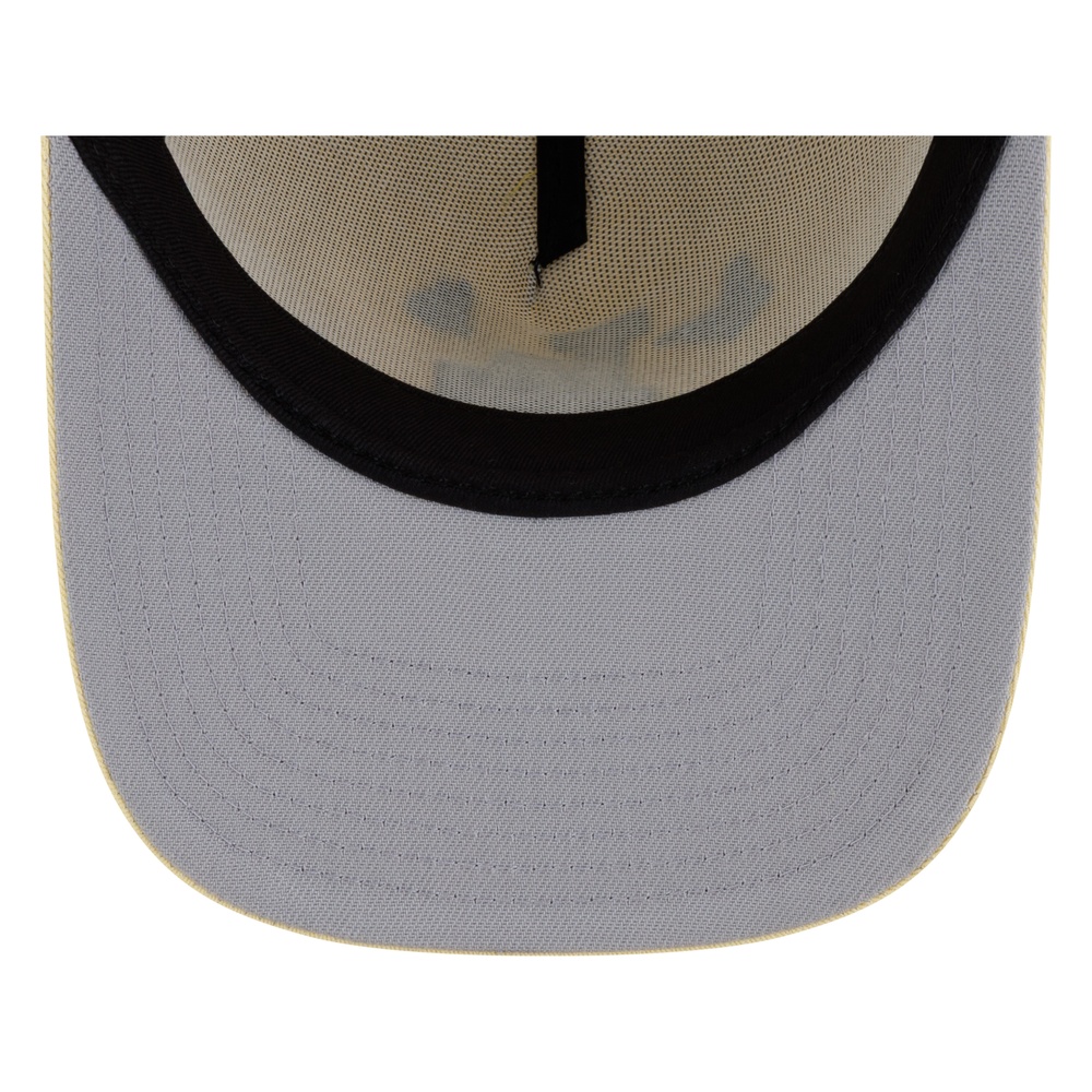 Los Angeles Dodgers Soft Yellow Butterflies Logo New Era 9FIFTY A-Frame Snapback Hat