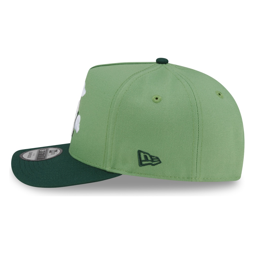 Los Angeles Dodgers Matcha Green Two Tone Clouds Logo New Era 9FIFTY A-Frame Snapback Hat