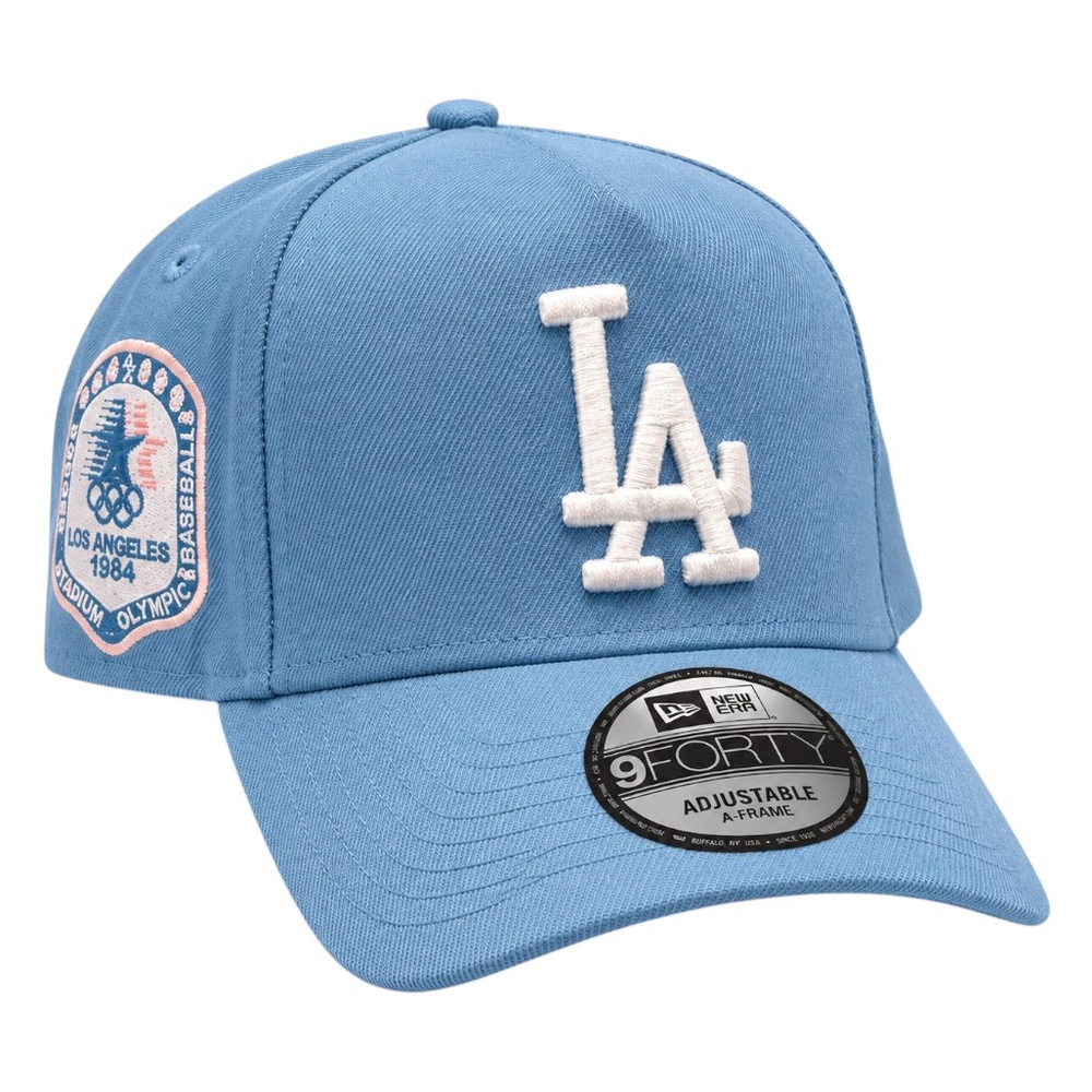 Los Angeles Dodgers Sky Blue 1984 Olympic Patch Pink UV New Era