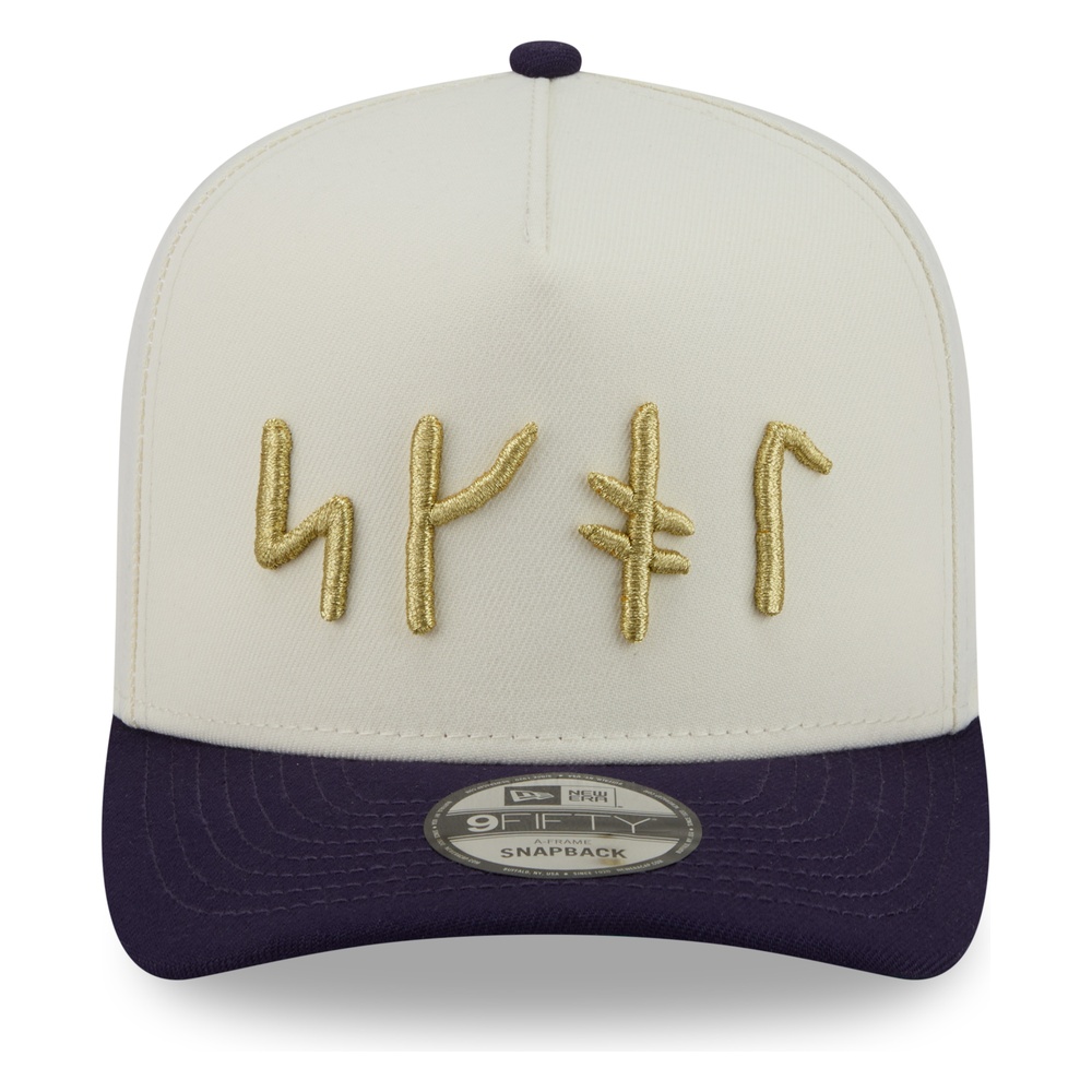 Minnesota Vikings Chrome and Purple 2026 Rivalries Collection Fan Pack New Era 9FIFTY A-Frame Snapback Hat