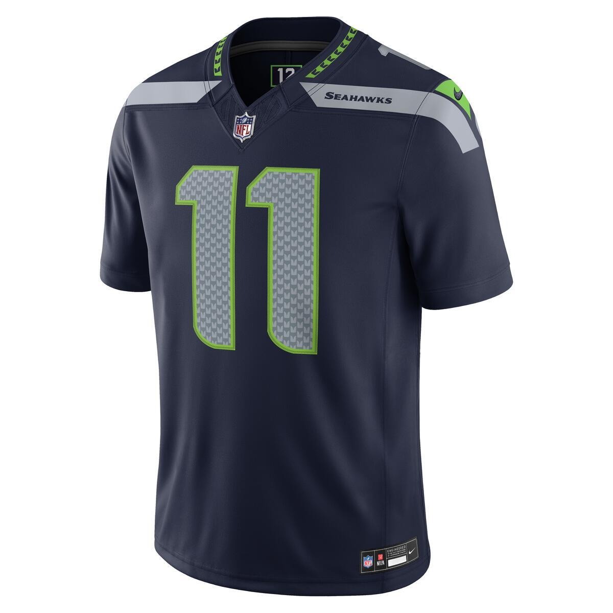 Seattle Seahawks Jaxon Smith-Njigba Navy Home Nike Vapor F.U.S.E Stitched Limited Jersey