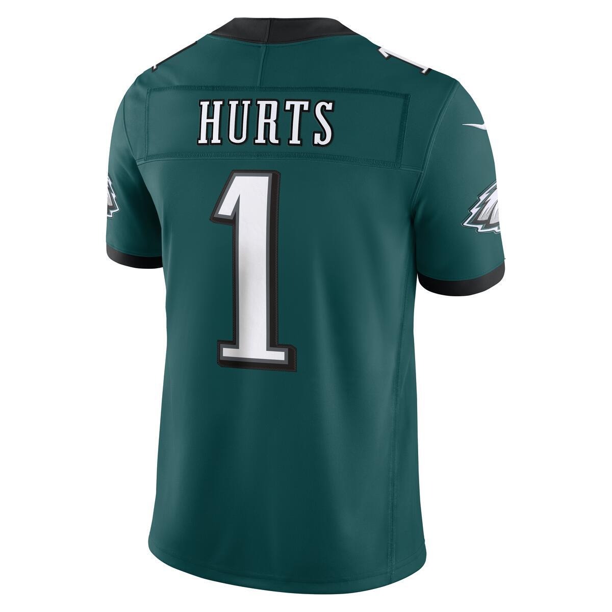 Philadelphia Eagles Jalen Hurts Midnight Green Home Nike Vapor F.U.S.E Stitched Limited Jersey