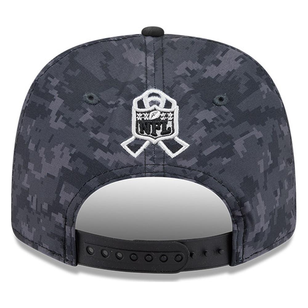 Washington Commanders Black Camo 2026 Salute to Service New Era 9SEVENTY Adjustable Snapback Hat
