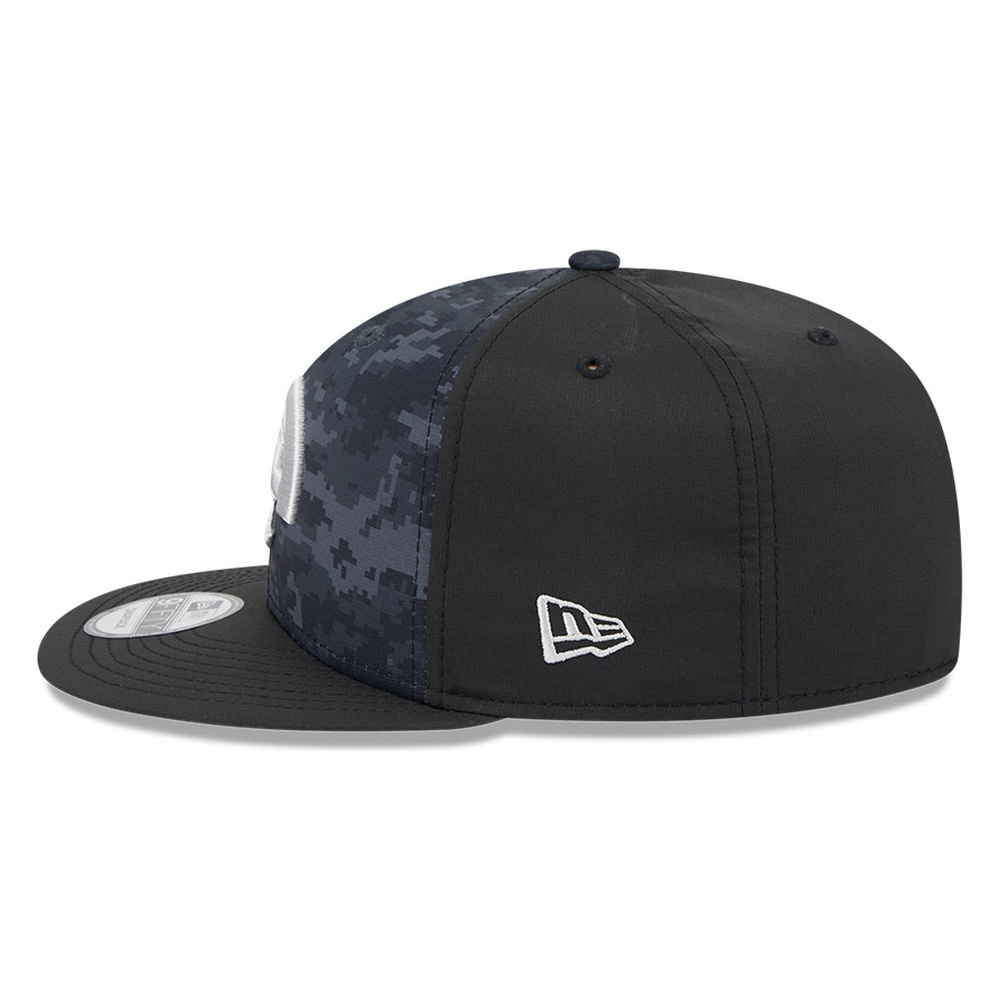 Los Angeles Rams Black Camo 2026 Salute to Service New Era 9FIFTY Snapback Hat