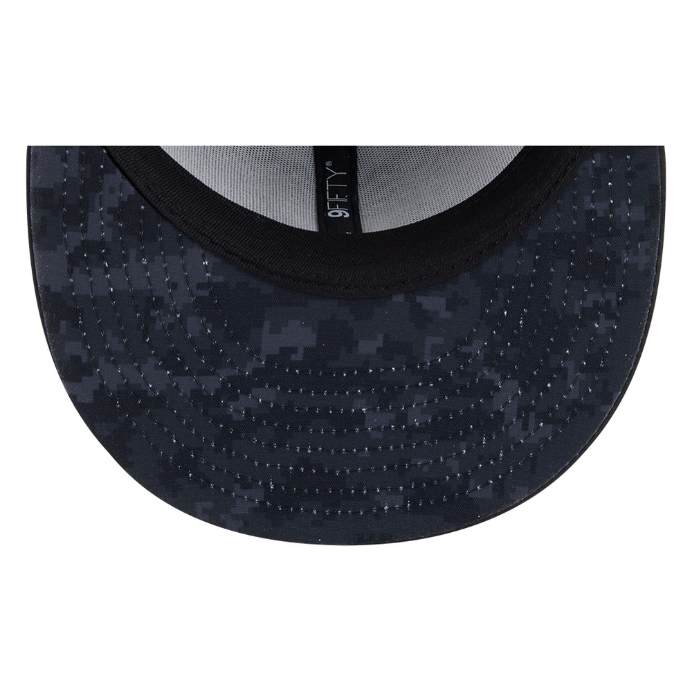 Indianapolis Colts Black Camo 2026 Salute to Service New Era 9FIFTY Snapback Hat