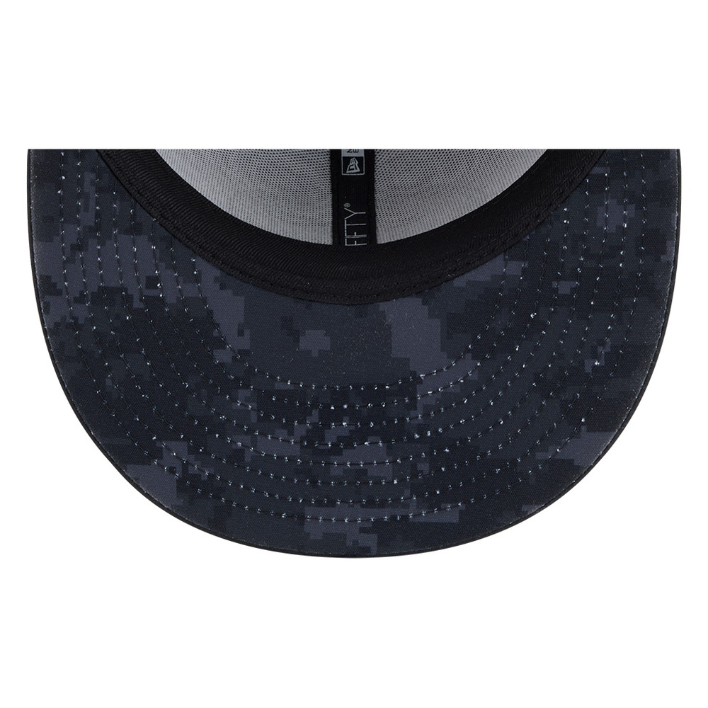 Green Bay Packers Black Camo 2026 Salute to Service New Era 9FIFTY Snapback Hat