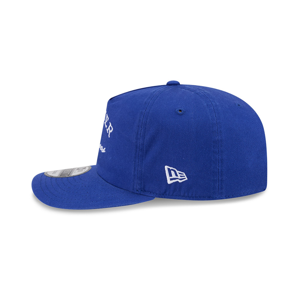 Denver Broncos Royal Blue New Era 19TWENTY Stacked Adjustable Snapback Hat