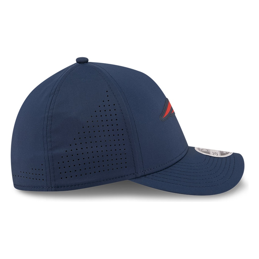 New England Patriots Navy Tonal Era 39THIRTY M-Crown A-Frame Stretch Fit Hat