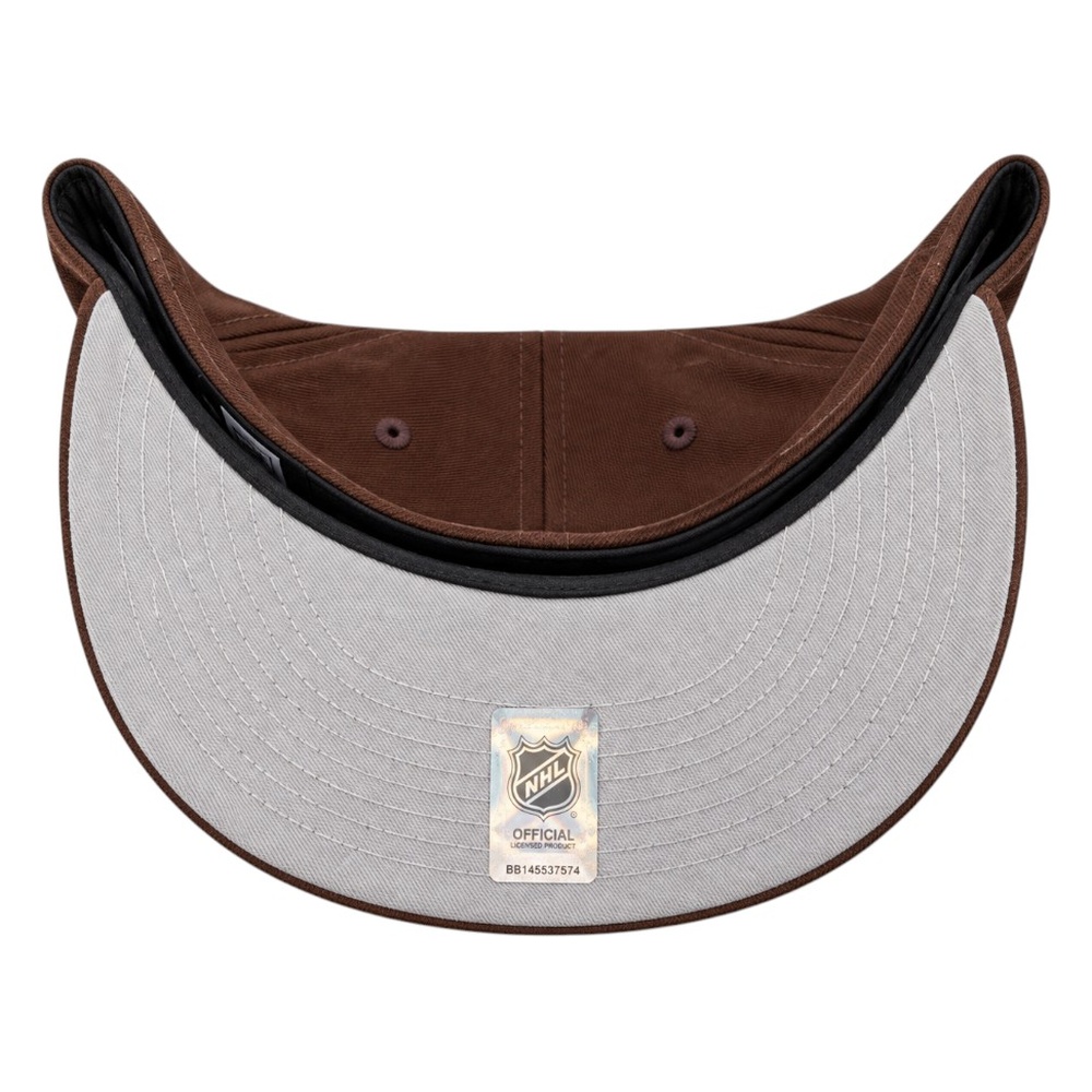 Utah Mammoth Burnt Wood Brown New Era 59FIFTY Fitted Hat