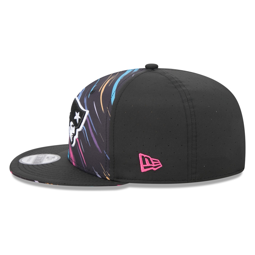New England Patriots Black 2026 NFL Crucial Catch New Era 9FIFTY Snapback Hat