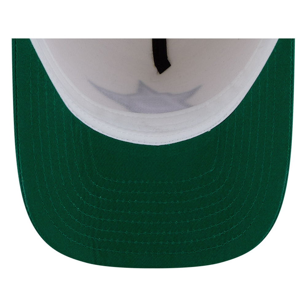 Dallas Stars Chrome and Green Rear Hit 9FIFTY A-Frame Snapback Hat
