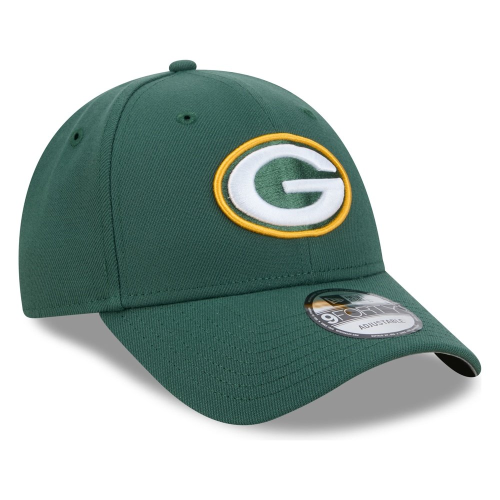 Green Bay Packers Green Basic 9FORTY Adjustable Snapback Hat