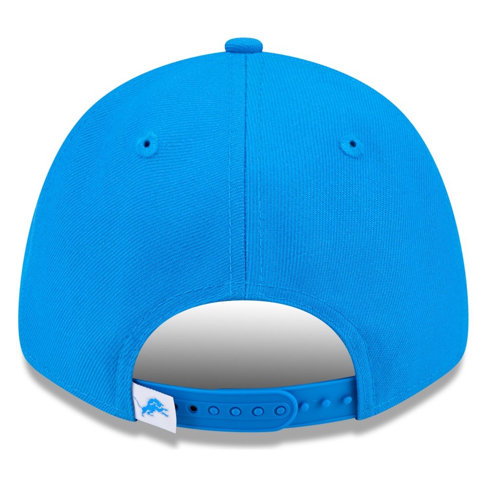 Detroit Lions Honolulu Blue Basic 9FORTY Adjustable Snapback Hat