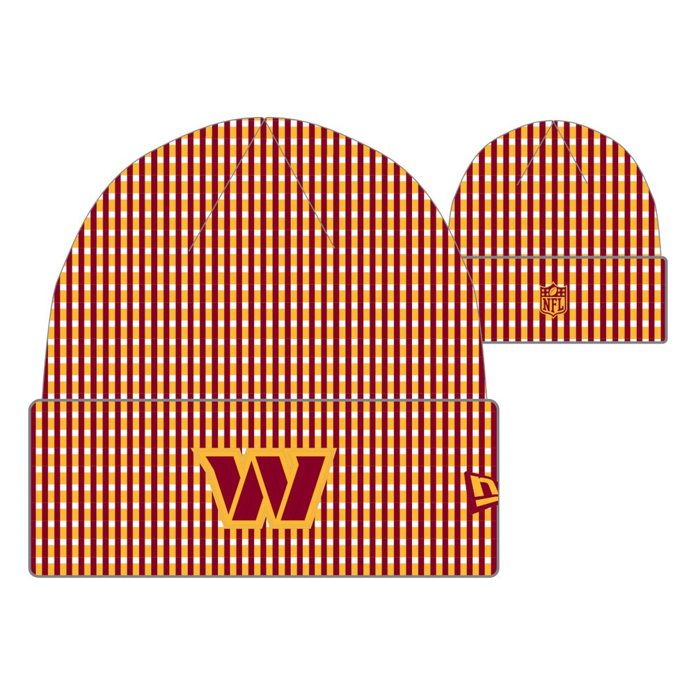 Washington Commanders Burgundy 2026 NFL Sideline Cold Weather New Era Cuff Knit Hat