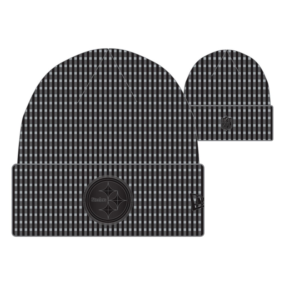 Pittsburgh Steelers Black 2026 NFL Sideline Cold Weather New Era Cuff Knit Hat