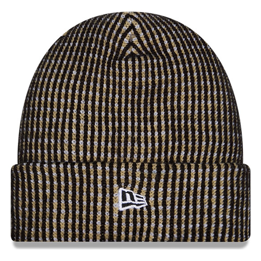 New Orleans Saints Black 2026 NFL Sideline Cold Weather New Era Cuff Knit Hat