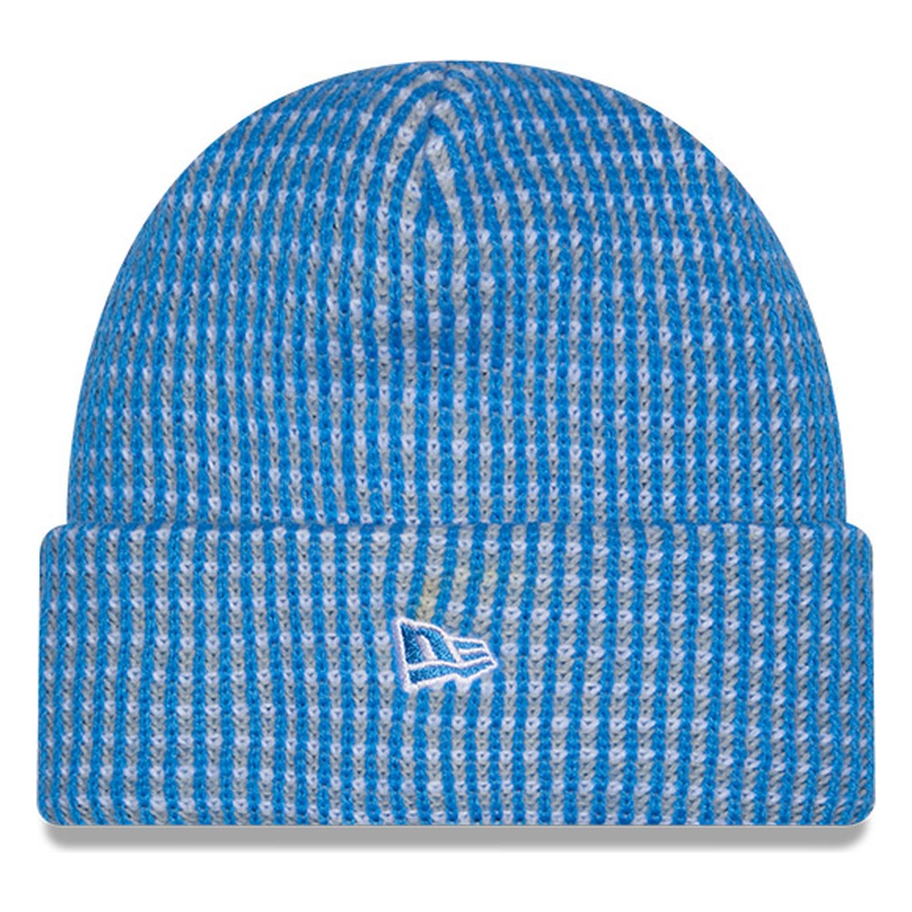Detroit Lions Light Blue 2026 NFL Sideline Cold Weather New Era Cuff Knit Hat