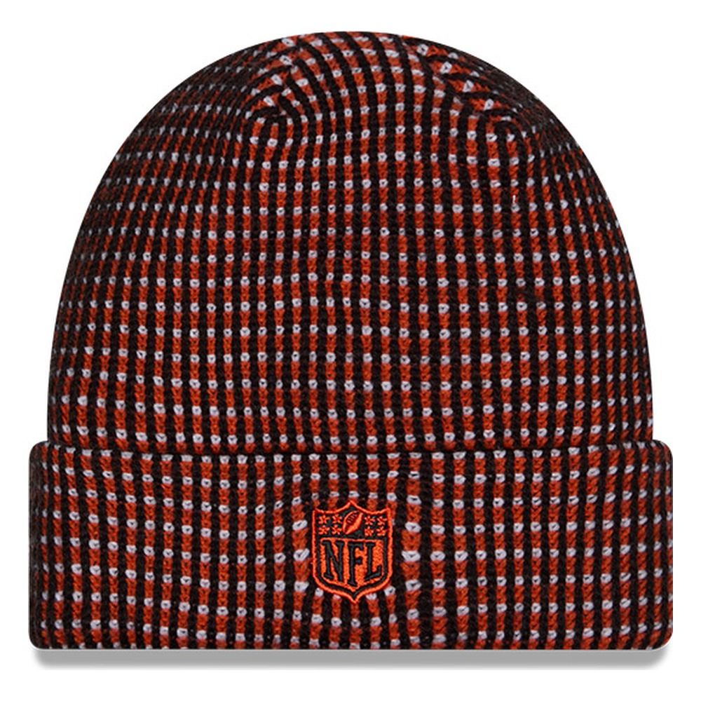 Cincinnati Bengals Orange 2026 NFL Sideline Cold Weather New Era Cuff Knit Hat