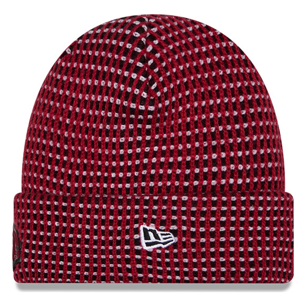 Arizona Cardinals Cardinal 2026 NFL Sideline Cold Weather New Era Cuff Knit Hat