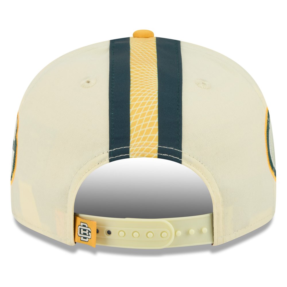 Green Bay Packers Cream 2026 Rivalries Collection Fan Pack Helmet New Era 9FIFTY Snapback Hat