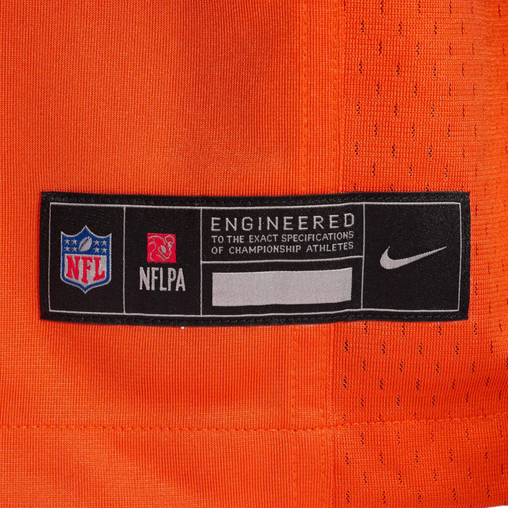 Chicago Bears Caleb Williams Orange Alternate Nike Game Jersey