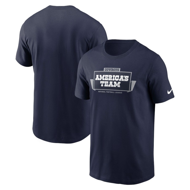 Dallas Cowboys Navy "America's Team" Nike T-Shirt